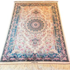 GHOM Silk Iran 130x90cm by master Rezai