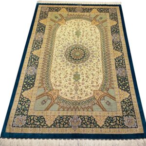 GHOM Silk Iran 250x150cm by master Abassi